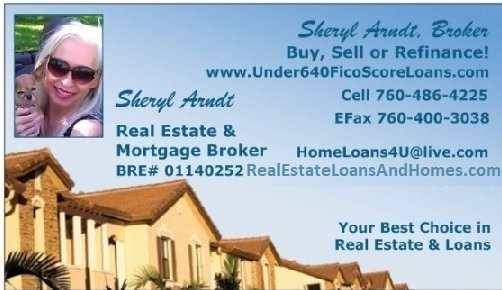 Sheryl Arndt, Broker business card